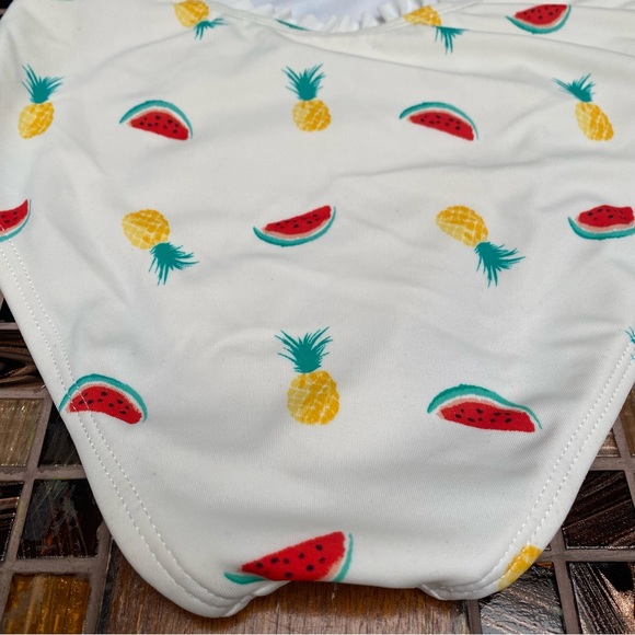 Janie and Jack Fruit Ruffles Swimsuit - Picture 7 of 8